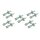 10 Stellschrauben Bowdenzug f MZ TS ETZ ES RT 125 150 250 301 251 175 lang 30mm