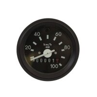 100 km/h Tachometer schwarz für Simson S51 S50 S60...