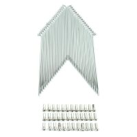 36 Speichen mit Nippel chrom für Simson S51 S50 S53...