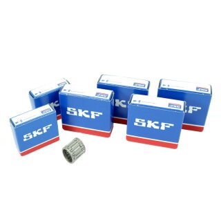 SKF Lager Motor Getriebe SET Kugellager MM125/3, 150/3 für MZ TS125, TS150 - 7-teilig inkl. Nadellager 1. Qualität