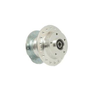 Nabe Scheibenbremse silber, vorn für Simson S51 S50 S70 S53 MS50 Sperber mit Lagern Radnabe