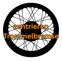Speichenrad zentrieren Moped nur 16" Trommelbremse -...