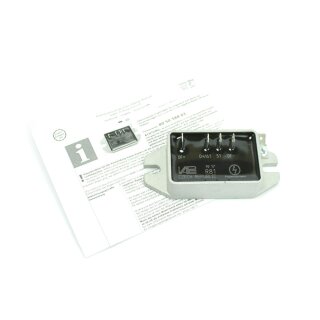 6V Laderegler R81 für MZ TS & ES 150 125 250 300 IWL SR59 Berlin SR56 Wiesel Pitty, Horex, Zündapp, Dnepr, Ural, M72, ILO, Adler, EMW, BMW Spannungsregler elektronisch 5-polig