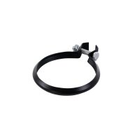 Auspuff Schelle hinten schmal schwarz für Simson S51 KR51 Schwalbe Star Habicht Duo SR50 S53 SR80