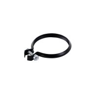 Auspuff Schelle hinten schmal schwarz für Simson S51 KR51 Schwalbe Star Habicht Duo SR50 S53 SR80