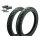 Set Reifen + Schlauch + FB hinten breit für Simson S51 S50 S53 S70 Star Sperber Habicht KR51 Heidenau K63 Sportreifen Slick 2,75x16 80/80 vorn + 90/80 hinten 46J + 52J TL 16