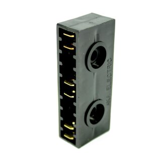 Leitungsverbinder 1 Doppelbrücke 4 Einzelkontakte für Simson S51 S50 KR51 Schwalbe SR50 MZ ETZ TS ES 125 150 250 251 301 Kabelbaum Stecker
