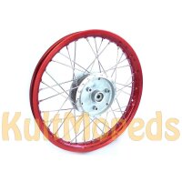 Speichenrad 1,50x16 Felge rot für Simson S51 S50 S70...