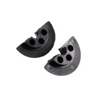 Paar Federhalter, Halbschale oben für Federbeine pas f Simson S51 S50 S70 Enduro Tuning Stoßdämpfer Federung hinten 36cm 38cm