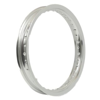 Alufelge 1,85x16 silber eloxiert für MZ ETZ 125 150 und Tuning Simson S51 S50 S70 S53 Sperber Habicht Star Schwalbe