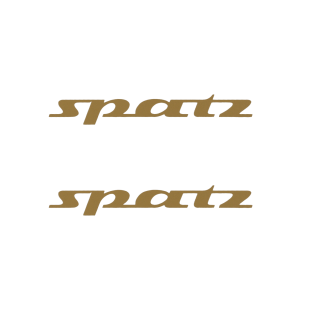Wasserabziehbilder für Simson Spatz SR4-1 Tank  Maße; 16,6x2,4 wie ab Werk, kein Aufkleber
