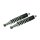 Federbeine Stoßdämpfer für Simson S50, S51, S70 SR50, Herkules K2 Kreidler Puch Vespa 360mm Tuning Stoßdämpfer Federung chrom schwarz