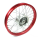 Speichenrad 1,5x16 Felge rot mit abgedrehter Nabe für Simson S51 S50 S70 S53 KR51 Schwalbe Star Sperber Habicht Spatz Duo