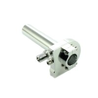 Schnellgasgriff silber mit Gasbowdenzug für DDR Berliner, Mikuni, andere Vergaser Cross Motorcross Tuning Enduro Simson S51, S50, S53 S83 Rennsport