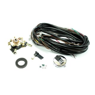 Kabelbaum + Zündschloss + Zündschlüssel + Schaltplan für Simson KR51/1 Schwalbe Elektrik Kabelsatz