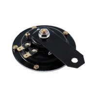 Hupe Signal Horn 6V Chrom Rot für MZ RT125 ES 175 250 300 BK350 TS ES 125 150 Simson Awo 425 S T NSU DKW ILO Adler Victoria