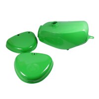 Lackset Tank + Seitendeckel gelbgrün für Simson...