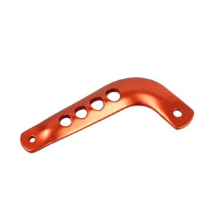 Simson Auspuff Halteblech S51 E S50 S51 S70 S53 OR E Enduro Strebe Lochblech hinten orange