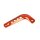 Simson Auspuff Halteblech S51 E S50 S51 S70 S53 OR E Enduro Strebe Lochblech hinten orange