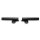 Blinkerhalter Halterung schwarz Blinker MZ ETZ 125 150 250 251 301 an der Telegabel 15mm für eckige Blinker