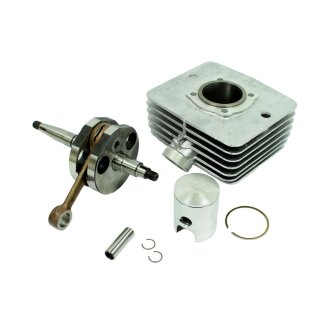 69ccm (70ccm) Tuning Set mit Zylinder Kolben 45mm + Kurbelwelle 44mm pas. f. Simson S50 KR51/1 Schwalbe SR4-1 SK Spatz SK SR4-2 Star SR4-3 Sperber SR4-4 Habicht M52 M53 M54