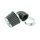 Luftfilter 90° gewinkelt schwarz für Simson S51 S50 S70 Schwalbe Star Sperber Habicht Duo Chrom und viele andere
