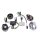 12V 150W Zündung Lichtmaschine BMW R50/2, R50S, R50US, R60/2, R60US, R69S, R69US (Komplettsystem; 20mm Welle)