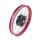 Speichenrad 1,5x16 Felge rot Nabe schwarz für Simson S51 S50 S70 S53 KR51 Schwalbe Star Sperber Habicht Spatz Duo