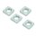 4x Vierkant Mutter Halter Blinker pass f Simson S51 S70 S50 SR50 MZ ETZ TS 125 150 250