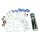 Set Motor Regeneration für Simson S51 SR50 KR51/2 Schwalbe S53 S70 MS50 SD50 Lager + Simmerringe braun + Dichtsatz zur Überholung