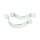Schelle Aupuff 2-teilig für MZ TS250 TS250-1 ETZ251 ETZ301 ETZ250 1A Chrom