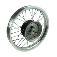 Regenerierung Felge 18 Zoll hinten für MZ ETZ250 Speichen + Felgenring 2,15x18 2,50x18 3,00x18 nach Wahl