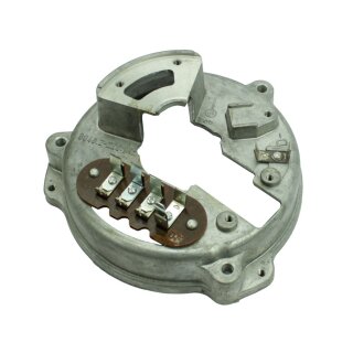 Original DDR Haltekappe mit Anschlussplatte für Lichtmaschine Zündung MZ ETZ 125 150 250 251 301 8046.2-210, vollst.