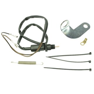 Bremslichtschalter Umbau für Simson Schwalbe KR51/1 Befestigung Winkel Zugfeder Bremse hinten Bremslicht Kontakt