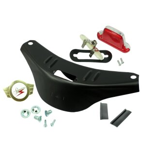 Lenkerschale + Emblem gold+ Parkleuchte Parklicht Standlicht Simson KR51/2 Schwalbe goldfarben eloxiert Lenkerabdeckung