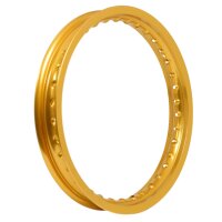 Felge Alu 1,85x16 gold breit für Simson S51 S70 S53...