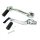 Schalthebel Kickstarter klappbar für Simson S51 S61 S70 S53 S83 mit Gummi Chrom