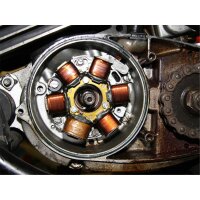 12V Lichtmaschine LiMa voll elektronische Zündung Zündanlage 12V 100W für Zündapp KS80 luftgekühlt KS175 wassergekühlt Laverda 125Z1