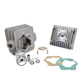 ZT60N TGL Zylinder 60ccm für Simson S51 SR50 S53 SD50 KR51/2 Schwalbe Motor + Kolben & Dichtung mit Kopf Vollaluminumzylinder Nikasilbeschichtet