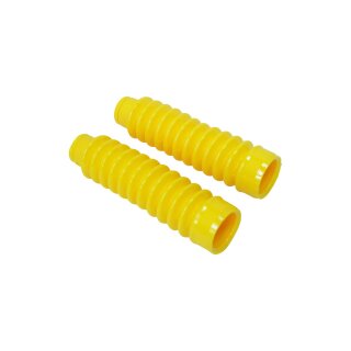 Simson 2x Faltenbalg gelb Gummi Telegabel Holme Stoßdämpfer S51 S50 SR50 S53 S83