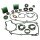 SNH Lagersatz Dichtsatz Wellendichtringe Motor + Getriebe pas. f. Simson KR51/1 S50  Schwalbe Sperber Duo Star Habicht Regeneration Dichtungssatz braun (Profi Qualität)