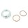 Krümmermutter + 2 Dichtungen Auspuff Befestigung für Simson S51 S50 S70 S53 KR51 Schawlbe Star Sperber Habicht Duo 28mm