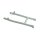 Hintere Schwinge grau grundiert regeneriert Simson KR51 Schwalbe hinten 49,5cm