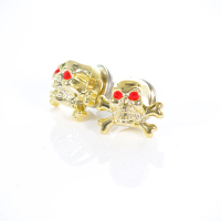 Design Schrauben gold "Scull" für...