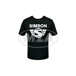 Simson T-Shirt XS S M L  für Fahrer von S50 S51 KR51 Schwalbe Star Sperber Habicht SR1 SR2 Geschenk schwarz