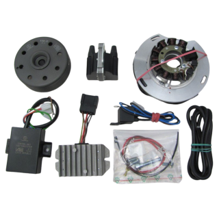 2-Zündkerzen Lichtmaschine, kontaktlose Vape Zündung für NSU Max Standard Spezial Supermax 12V 100W 1. Quali