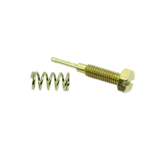 Stellschraube mit Feder Vergaser Schieber BVF 16N1 für Simson S51 KR51 Schwalbe S50 Schieberanschlag